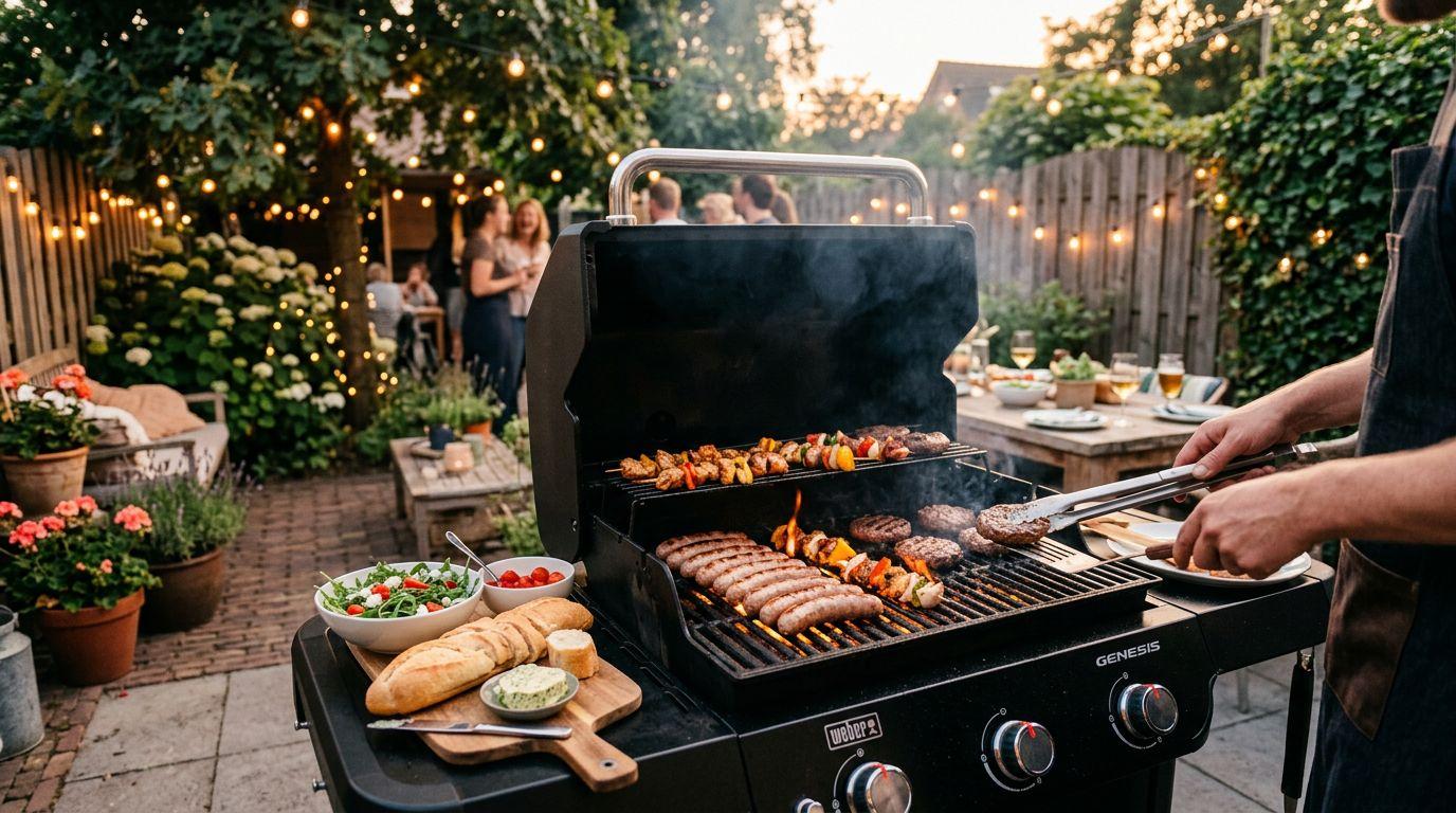 Barbecue sfeer